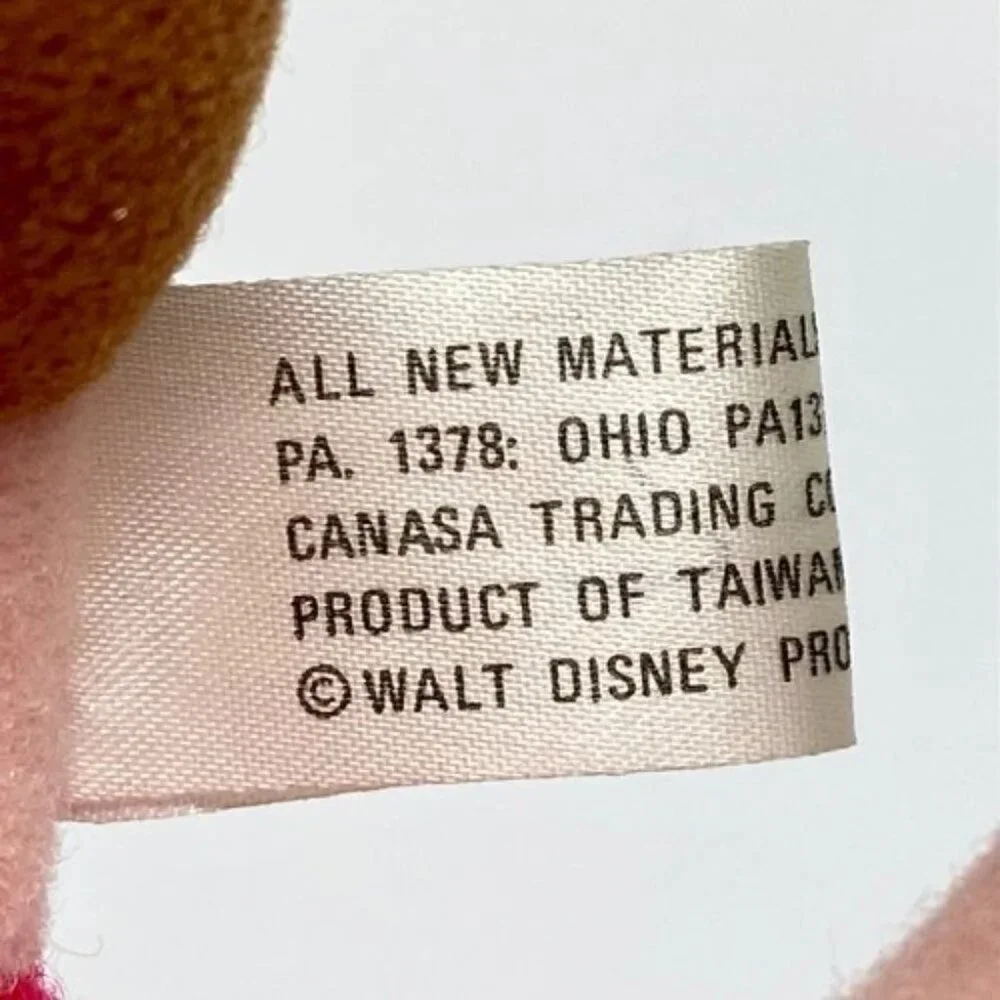 Vintage Walt Disney Pinocchio Plush 8